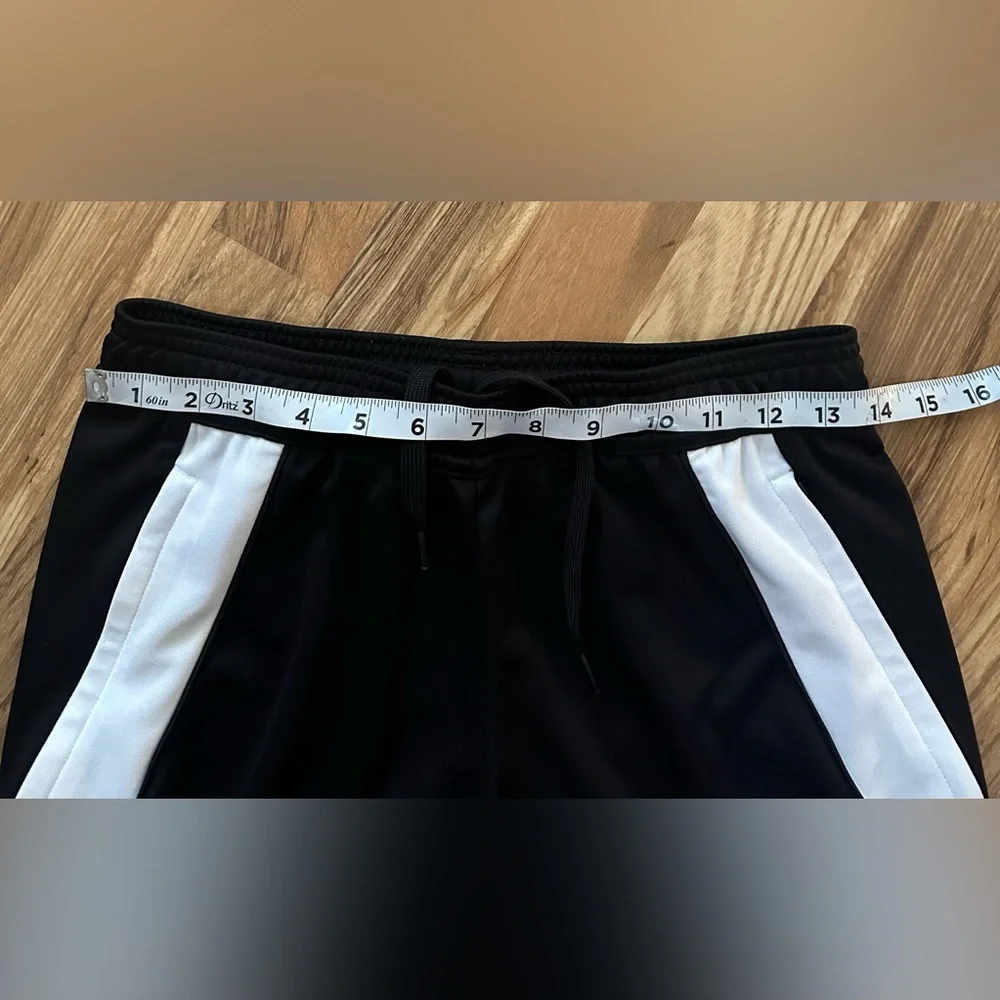 Adidas Men’s Training Pants IP1952 Black & White Size Small - Picture 12 of 13